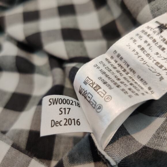 Smartwool Mens Merino Wool Blend Camp Shirt Size XL Short Sleeve Gray Blue Plaid - Picture 11 of 13